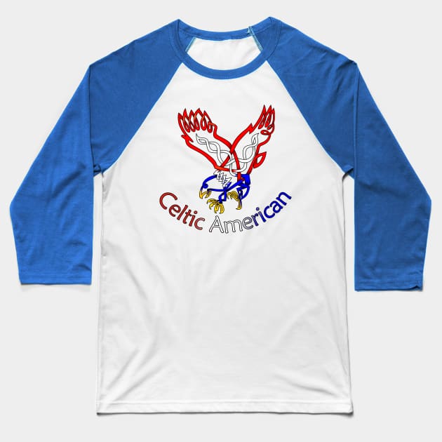 Celtic American Baseball T-Shirt by KnotYourWorld4